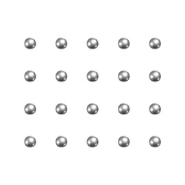 sourcing map 200pcs 1/8" 420 Stainless Steel Bearing Balls G100 Precision