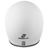 Bogotto FF980 Caferacer Cross Helmet (Matte White, XS)