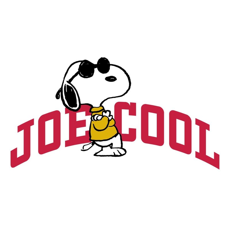 Spreadshirt Peanuts Snoopy Joe Cool Sunglasses Sticker, 10 x 10