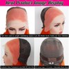 CYSDRH 13x4 Transparent Lace Front Human Hair Wigs for Black