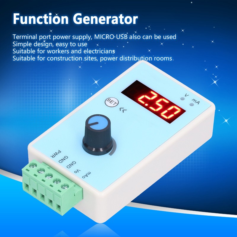 Signal Generator Analog Output Handheld Digital Signal Generator 0‑10V/2‑10V 0‑20mA/4‑20mA