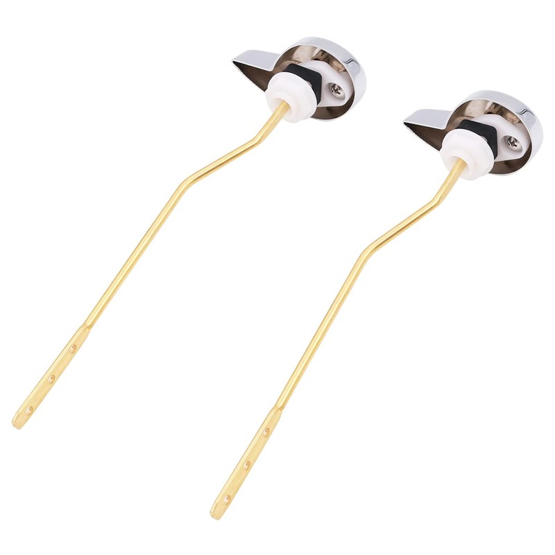 WANGCL 2 Pack Universal Side Mount Toilet Handle Tank Flush