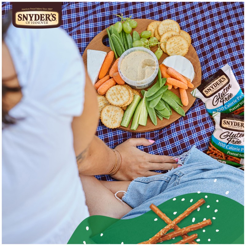 Snyder's of Hanover Gluten Free Pretzel Sticks, 100 Calorie Individual