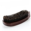 minkissy Facial Beard Brush Men's Hair Comb Wooden Handle for