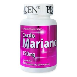 Green House - Cardo Mariano Pronacen 60 Tabletas Sabor Natural - 60 g - High Performance