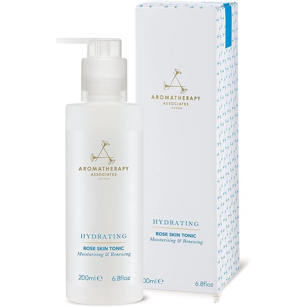 Aromatherapy Associates Hydrating Rose Skin Tonic. Gentle Face Toner with Damask Rose Water to Moisturize and Soften Skin (6.8 fl oz)