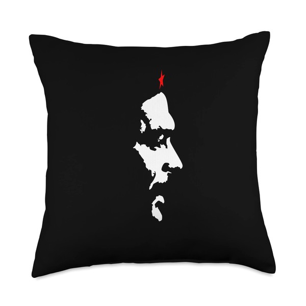 Che Guevara Shirt Rebel Shirt Guerrilla Revolution T-Shirt Throw Pillow
