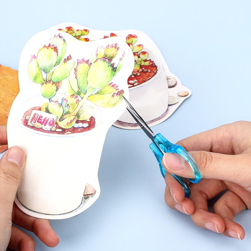 2Pcs Small Scissors - All Purpose Craft Scissors with Protective