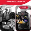 Rubbermaid Backseat Car Organizer, Kick Mats and Seat Back Protector,