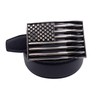XGALBLA Mens Fashion Native American Flag Square Belt Buckle Black