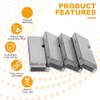 Comphic 4-Pack 47770 Pipe Threader Set for,High-Speed Threading Dies for