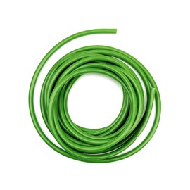 (1PCS)1 roll of green tubular flower stems wrap, 192 inches (about 500 cm) in length, used to thicken artificial flower, DIY wedding bouquet (4.5MM)