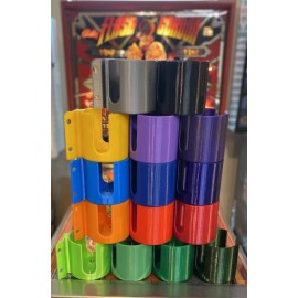 Orange Pinball Flipper Sipper UpKick Drinking Beverage Cup Holder Mod