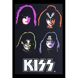 Handmade Kiss Face Rock Heavy Metal Music Band Refrigerator Fridge MAGNET