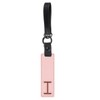 PATIKIL Initial Letter Keychain, PU Leather Key Fob Cute Alphabet