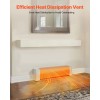 Baseboard Heater Cover 3 Ft Steel Heavy Duty Easy Install