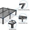 18 Inch King Size Bed Frame, 3500Lbs Heavy Duty Metal