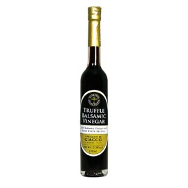 RITROVO SELECTIONS Vinagre Balsámico De Trufa - I Peccati Di Ciacco Vinagre Balsámico Añejo Con Trufa Blanca Italiana, 100 Ml (3,3 Fl. Oz)