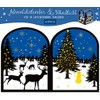 Winter Night Advent Calendar Tea Light House