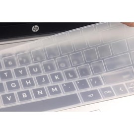 Keyboard Skin Compatible for HP Envy 2-in-1 14" 14-ES, HP 14" Laptop 14-ep 14-em, HP Envy X360 2-in-1 15.6" 15-fe 15-fh 15-ey 15-ew & HP Envy X360 16t-h000 Series Laptop (NO Numeric Keypad) (Clear)