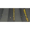 Sluice Box Rubber V Matting; Gold Sluice mat for fine