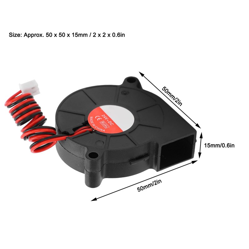3D Printer Fan Silent Cooling Fan Ideal Cooling Hot Ends