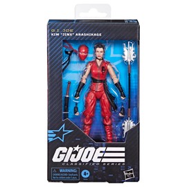 GI JOE Classified Series #124, Kim Jinx Arashikage, Collectible 6 Inch Ninja Action Figure with 7 Accessories