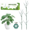 Qaobo 5 Pack Stackable Plant Support Stakes, Climbing Plant Support