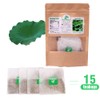 EidolonGreen Lotus Leaf Tea, Dried Lotus Leaf, Chinese Herba, Decaffeinated