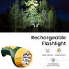 GoGreen Power (GG-113-15RC) 15 LED Rechargeable Flashlight, Water Resistant Flashlight