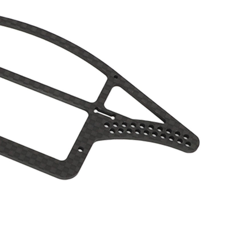 1/18 Carbon Fiber Frame Black Flexibility Carbon Fiber Chassis Kit