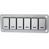 X AUTOHAUX 6 Gang Rocker Switch Panel 3 Pin on