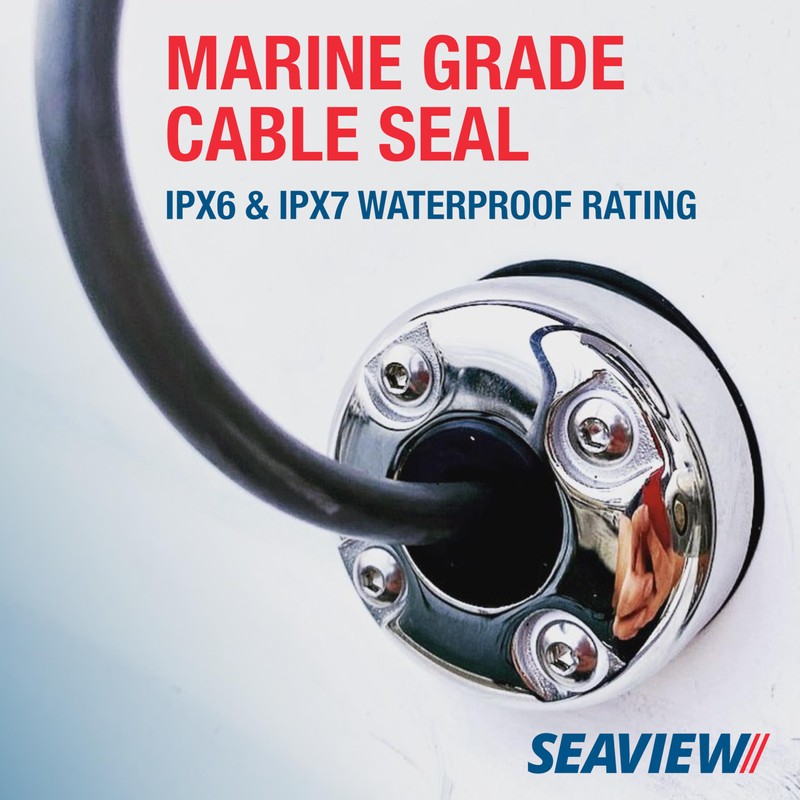 SEAVIEW | Round Cable Gland | Marine Grade Waterproof Cable