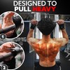 Weight Lifting Grip Straps with D Ring and Wrist Wrap