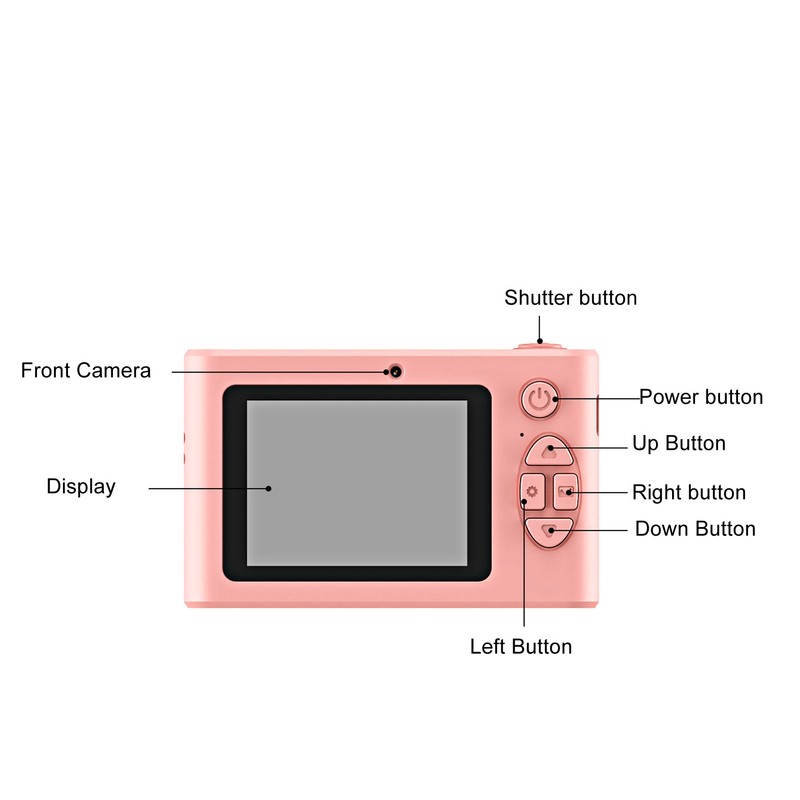 4K Digital Camera 48MP HD 16X Digital Zoom Autofocus Portable