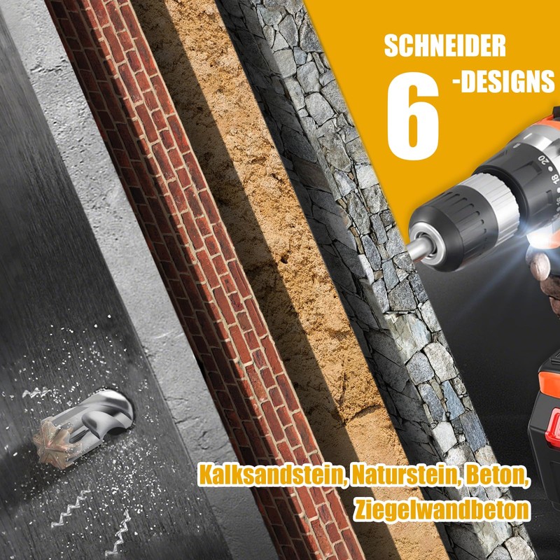 SDS Plus Drill Bit 25 mm x 260 mm with