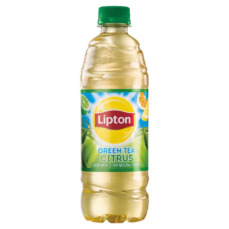 Lipton ICED TEA LIPTON GREEN CITRUS (24 BOTTLES, 16.9 oz),