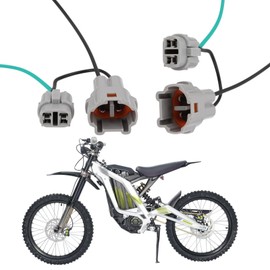 OTOTEC Pack of 2 Headlight Switches for Electric Bicycles Compatible with Sur-Ron LBX Segway X260 X160 Cable Length 40 cm Waterproof Light Switch on Bicycle Handlebar