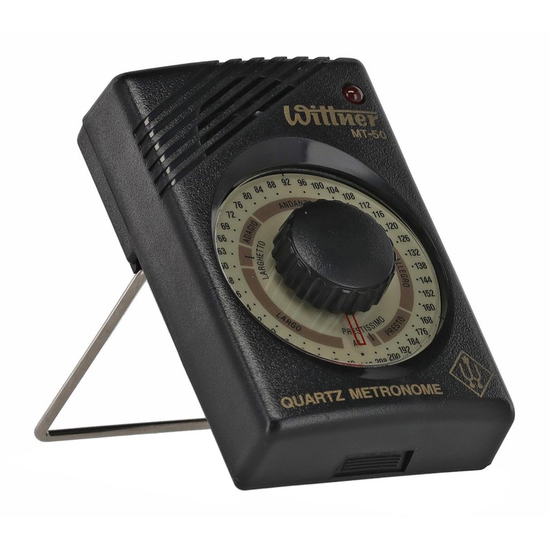 Wittner MT-50 Quartz Metronom inklusive Ohrhörer mit keepdrum Mikrofasertuch
