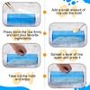 Baderke 2 Sets Acrylic Sushi Making Kit Large Musubi Mold
