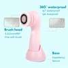 Facial Cleansing Brush Electric Facial Exfoliating Massage Brush with 3