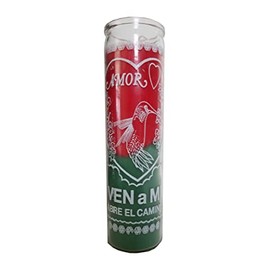 Staci19 Ven a Mi, Abre el Camino RedGreen Candle