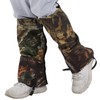 2Pcs/Set Outdoor Waterproof Snow Gaiters Camouflage High Legging Cover Boot