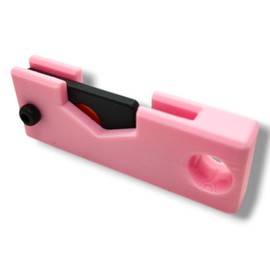 Case for YubiKey 5 NFC Case | Case for YubiKey NFC Fido |Protective Cover for YubiKey 5/5C NFC/FIDO | Secure Holder with M3 Screw (2.5mm) Compact & Lightweight | Allen Key NOT Included | (Pastel Pink, USB-A)