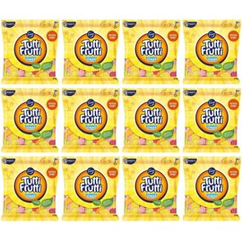 Fazer Tutti Frutti Sunny Fruits Gummy 12 Packs of 325g 138oz