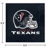 Trendware Houston Texans Paper Plate and Napkin Party Kit, Serves