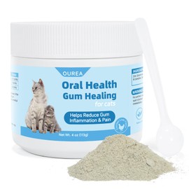 Yakucho Oral Health for Cat, Cats Gingivitis Treatment, Reduce Gum Inflammation, Redness & Pain, Combats Gum Disease, Natural Plant-Based Active Formula, Cat Oral Care, Gums Health Treatment