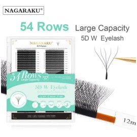 Mega Blister Nagaraku Tecnológico 5dw Extensión De Pestañas                                                                                           