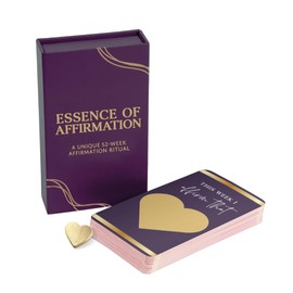 The Affirmation Scratch Cards: A Daily Motivation & Positivity Kit | 52 weeks Inspiring Scratch-Off Cards for Empowerment, Self-Love & Mindfulness | Unique Self-Care Gift Box for Women