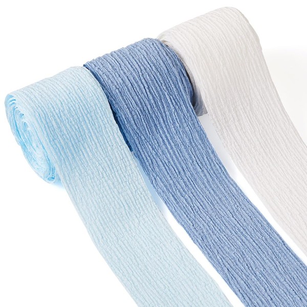 9 Yards 1-5/8 Inch Crinkle Ribbon Polycotton Pleated Ribbon Gift